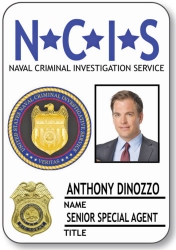 Anthony Dinozzo NCIS Badge Halloween Costume Accessory
